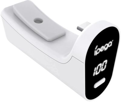 iPega P5042 Přenosná Dobíjecí Baterie pro PS5 Ovladač White