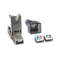 Konektor 8/8 RJ45 cat.6a/7 10Gbit na drát beznast.