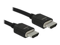 Ultra High Speed - kabel HDMI s ethernetem - HDMI s piny (male) do HDMI s piny (male) - 3 m - trojnásobně stíněný - černá - podpora Dolby DTS-HD Master Audio, podpora Dolby TrueHD, podporuje poměr stran obrazu 21:9, podpora 8K UHD (7680 x 4320)