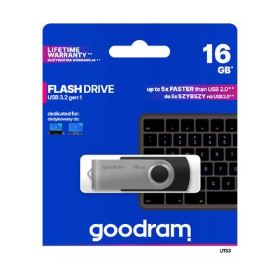 USB klíč GOODRAM USB 3.2 16 GB černý