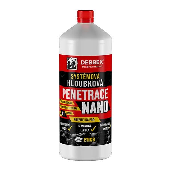 Penetrace hloubková DEN BRAVEN Nano transparentní 3l