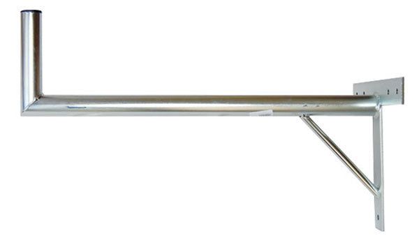 Anténní držák 100 na stěnu se vzpěrou průměr 42mm výška 16cm žár.