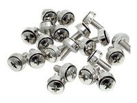 Screws - 100 Pack - M6 Mounting Screws for Server Rack & Cabinet (CABSCREWSM62) - Sada šroubů (balení 100)
