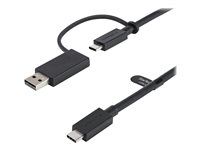 Ideal for Hybrid Dock (USBCCADP) - USB kabel - USB-C (M) do USB-C (M) - 1 m - USB napájení (100W) - pro P/N: DKM30CHDPD, DKM30CHDPDUE
