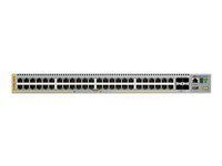 Přepínač - L3 - řízený - 48 x 10/100/1000 + 4 x 1 Gigabit / 10 Gigabit SFP+ (uplink) - Lze montovat do rozvaděče