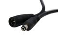 Kabel pro LED pásek s vypínačem a konektory 5,5 x 2,1mm, 2x 15cm