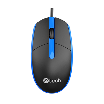 Myš C-TECH WM-10, černomodrá, USB