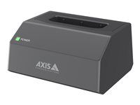 Dobíjecí a synchronizační stanice - 9 watt (konektor kamery na tělo) - černá NCS S 9000-N - Evropa - pro AXIS W110, W110 Body Worn Camera