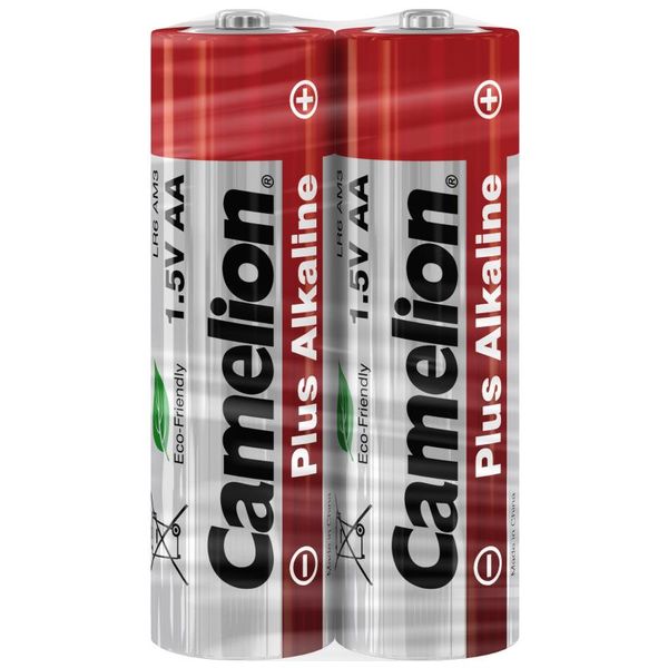 CAMELION Baterie alkalické PLUS AA 2ks LR06 folie