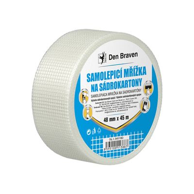 Samolepicí mřížka na sádrokarton DEN BRAVEN 48mm x 90m
