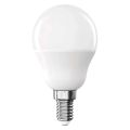 LED žárovka E14 2,5W Classic Mini Globe bílá přírodní EMOS ZQ1D13