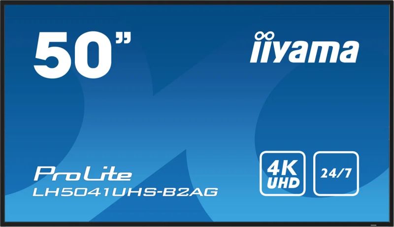50" iiyama LH5041UHS-B2AG:VA,4K UHD,3xHDMI