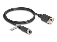M12 Cable A-coded 8 pin female to RJ45 j