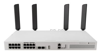 MikroTik CRS418-8P-8G-2S+5axQ2axQ-RM, Cloud Router Switch