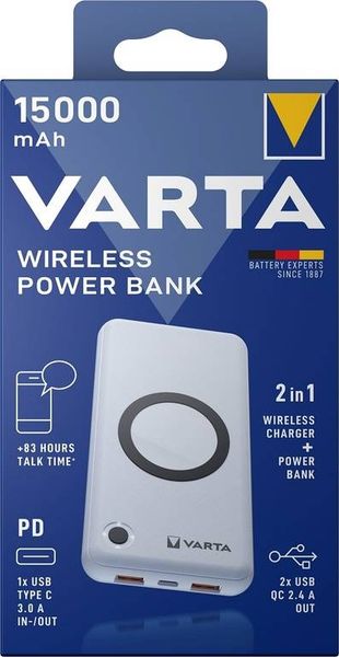 Varta Powerpack Wireless 15.000mAh