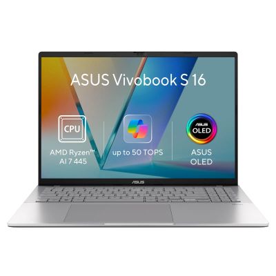 ASUS Vivobook S 16/M3607GA-OLED002W/AI7-445/16"/WUXGA/32GB/1TB/AMD int/W11H/Silver/2R