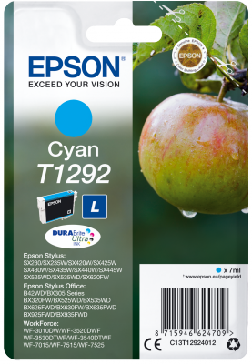 Epson Singlepack Cyan T1292 DURABrite Ultra Ink