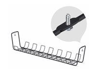 Under Desk Cable Management Tray Black - S1MB-DESK-CABLE-TRAY