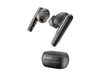 Bezdrátová sluchátka s mikrofonem - špuntová sluchátka - Bluetooth - odstranění šumu - UBS-C přes adaptér Bluetooth, 3.5 mm jack - uhlíková čerň - Certifikováno pro Zoom Rooms