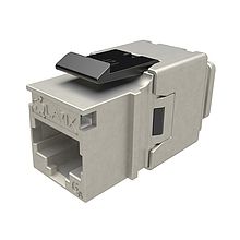 SOLARIX 10G Keystone CAT6A SXKJ-10G-STP-BK-NA