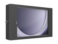 Škříň - pro tablet - uzamykatelný - vysoce kvalitní hliník - černá - velikost obrazovky: 8.7" - montáž na stěnu - pro Samsung Galaxy Tab A11, Tab A9