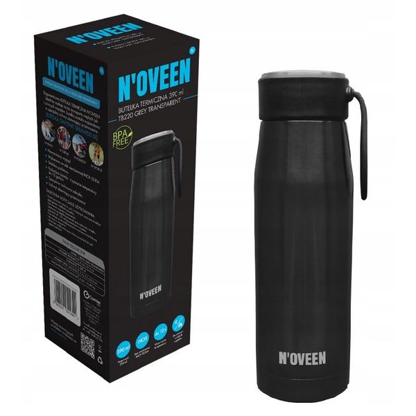 NOVEEN TB220, Termoska, 390ml, černá