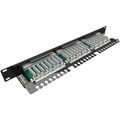 SOLARIX 19" Patch panel 24 x RJ45 CAT5E STP
