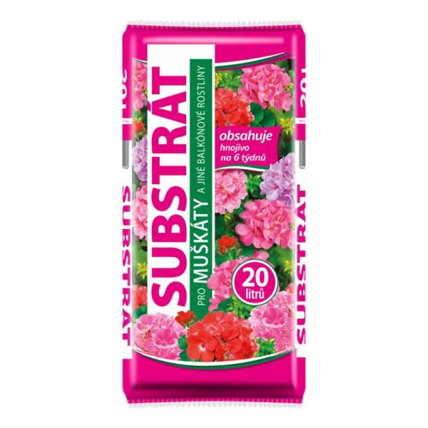 Substrát pro muškáty FORESTINA Standard 20 l