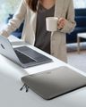 TOMTOC DUAL Sleeve for MacBook 13,5", black/gray