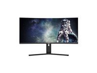 LED monitor - zakřivená - 34" - 3440 x 1440 WQHD @ 200 Hz - VA - 300 cd/m² - 3500:1 - HDR10+ - 1 ms - 2xHDMI, 2xDisplayPort - černá