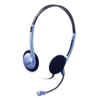 GENIUS HS-02B, Sluchátka s mikrofonem