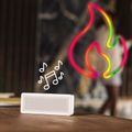 MANTA RGB FLAME, LED Neon plexi dekorace