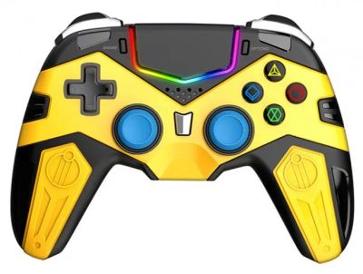 iPega 4019A Bezdrátový Herní Ovladač pro PS4 Black/Yellow