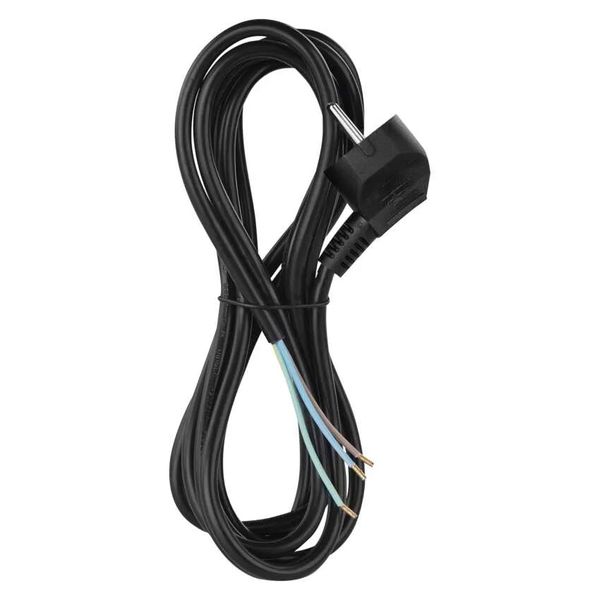 Flexo šňůra PVC 3x0,75 mm 3 m černá EMOS S18373