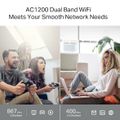 TP-Link Archer C64, AC1200 Dual-Band Wi-Fi Router