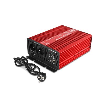 Měnič napětí GETI GPIU 1012S 12V/230V 1000W