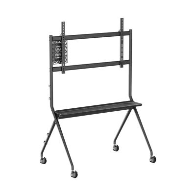 Vogel's ESSENTIAL T1021 pojazdný stojan pre TV 65-98'', 120 kg, výška 154 cm, čierny