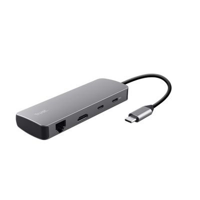 Trust dalyx 8-in-1 multiport adapter