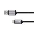 Kabel KRUGER & MATZ KM1240 Basic USB/USB-C 1,8m Black