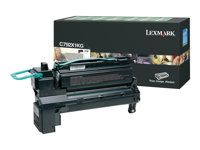 Extra vysoká výtěžnost - černá - originální - kazeta s barvivem LCCP, LRP - pro Lexmark C792, X792