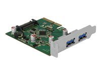 USB adaptér - PCIe 3.0 x4 nízký profil - USB 3.1 Gen 2 x 2