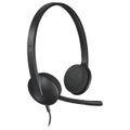 LOGITECH H340 USB Headset black