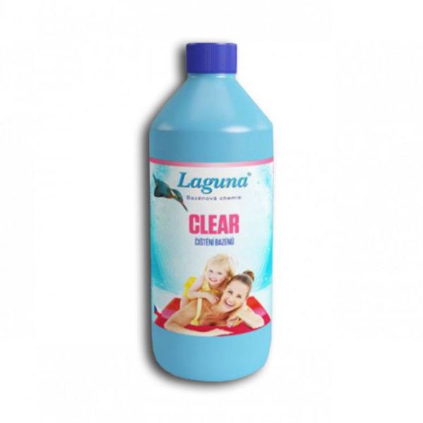 Přípravek na vyčištění bazénů před napuštěním bazénové vody LAGUNA Clear 1l