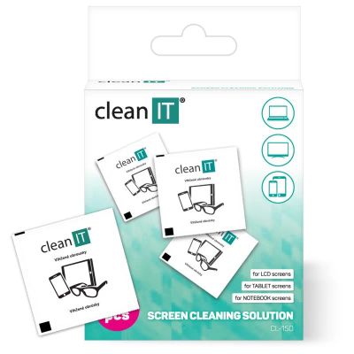 CLEAN IT CL-150, Vlhčené čistiace obrúsky 52ks