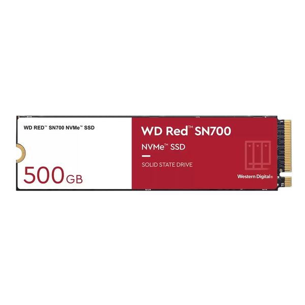 QNAP WD, SSD, Red SN700, NVMe Gen3, M.2 2280, 0.5TB, WDS500G1R0C