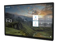 65" Třída úhlopříčky G Series displej LCD s LED podsvícením - interaktivní - s dotyková obrazovka (multi touch) - 4K UHD (2160p) 3840 x 2160 - přímé LED podsvícení
