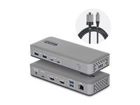 USB-C Dock 2x HDMI 4K60 1GbE 100W PD - 196UE-USBC-DOCK