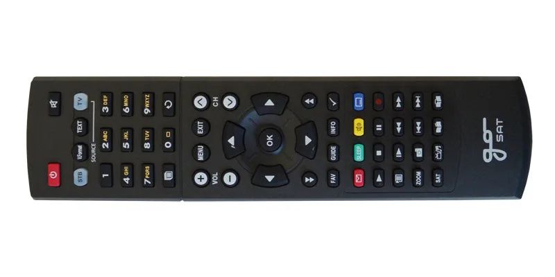 Dálkový ovladač GoSAT / Sunsat + TV univerzální