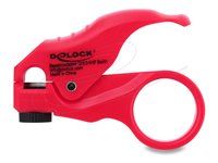 Stripping tool for network cables red