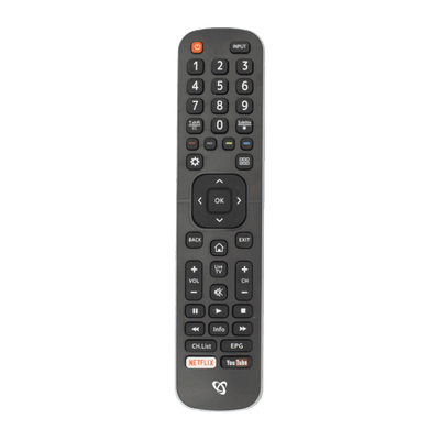 SBOX RC-01405, Dálkový ovladač pro TV (HISENSE)